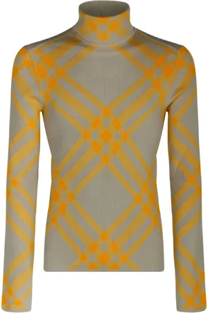 Burberry Heren, Truien, Bruin, Maat: L Wol