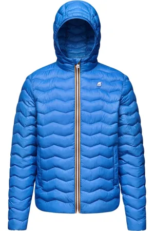 K-Way Heren, Jassen, Blauw, Maat: 3XL Nylon
