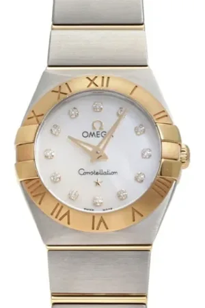 Omega Dames, Pre-owned, Wit, Maat: ONE Size