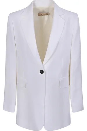 BLANCA Dames, Jassen, Wit, Maat: XL Linnen
