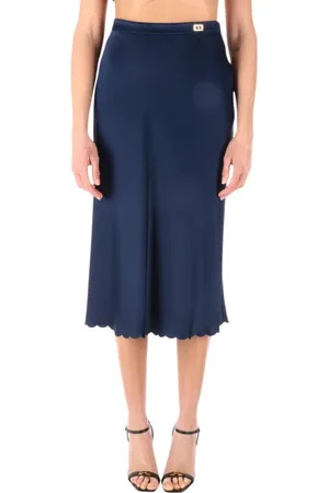 Elisabetta Franchi Dames, Rokken, Blauw, Maat: XS