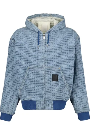 Givenchy Heren, Sweatshirts & Hoodies, Blauw, Maat: L Denim