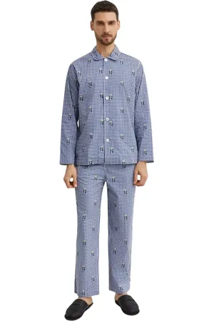Ralph Lauren Heren, Nachtkleding & Lounge, Blauw, Maat: XL Katoen
