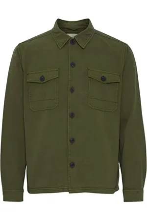 Blend Heren, Overhemden, Groen, Maat: S