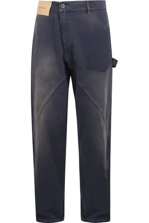 J.W.Anderson Heren, Jeans, Blauw, Maat: W34 Katoen