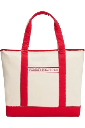 Tommy Hilfiger Dames, Tassen, Rood, Maat: ONE Size Katoen