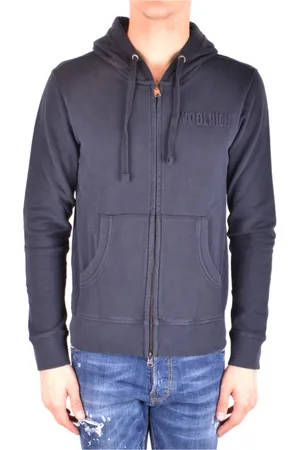 Woolrich Heren, Sweatshirts & Hoodies, Blauw, Maat: S Wol