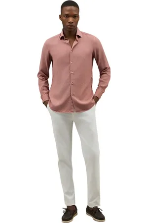 Boglioli Heren, Overhemden, Roze, Maat: XS Taf