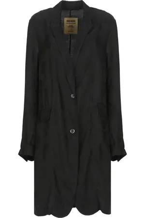 UMA WANG Dames, Mantels, Zwart, Maat: L Viscose