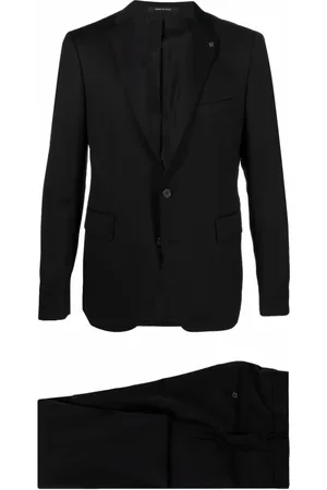 TAGLIATORE Heren, Pakken, Zwart, Maat: 3XL Wol