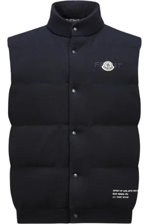 Moncler Heren, Jassen, Blauw, Maat: M Katoen