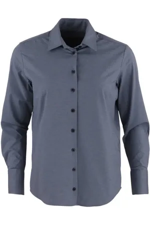 Hatico Heren, Overhemden, Blauw, Maat: S