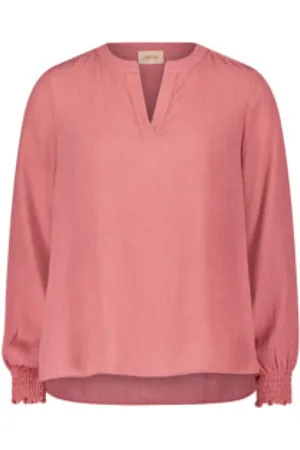 Cartoon Dames, Blouses & Shirts, Roze, Maat: 2XL