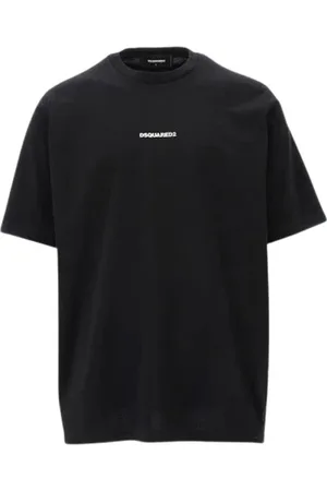 Dsquared2 Heren, Tops, Zwart, Maat: XL Katoen
