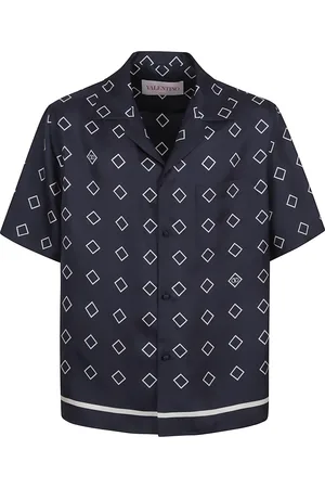 VALENTINO GARAVANI Heren, Overhemden, Blauw, Maat: S