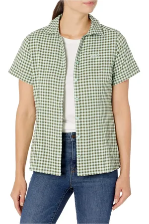 Jack Wolfskin Dames, Blouses & Shirts, Groen, Maat: XS Wol