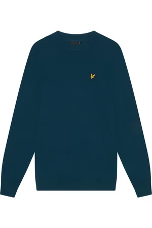 Lyle & Scott Heren, Truien, Blauw, Maat: XS Katoen