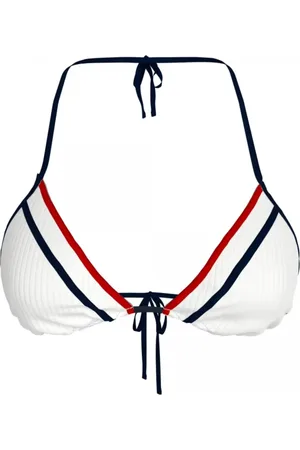 Tommy Hilfiger Dames, Badkleding, Wit, Maat: L Nylon