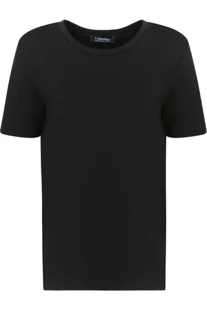 Max Mara Dames, Tops, Zwart, Maat: XS Katoen