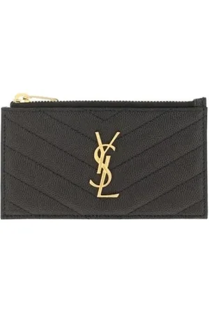 Saint Laurent Dames, Accessoires, Zwart, Maat: ONE Size Leer