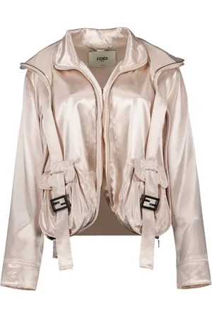 Fendi Dames, Jassen, , Maat: S Satijn