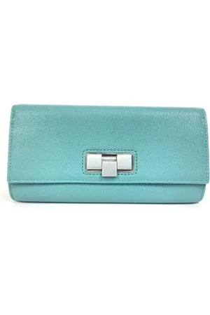 Bottega Veneta Dames, Pre-owned, Blauw, Maat: ONE Size Leer