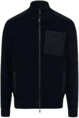 Brax Heren, Sweatshirts & Hoodies, Blauw, Maat: L