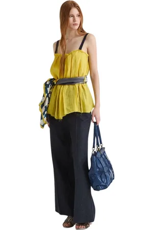 Maliparmi Dames, Tops, Geel, Maat: XS