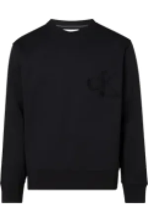 Calvin Klein Heren, Sweatshirts & Hoodies, Zwart, Maat: L