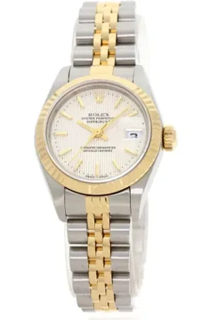 Rolex Dames, Pre-owned, Geel, Maat: ONE Size