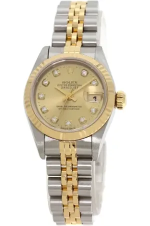 Rolex Dames, Pre-owned, Geel, Maat: ONE Size