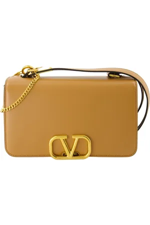 VALENTINO GARAVANI Dames, Tassen, Bruin, Maat: ONE Size Leer