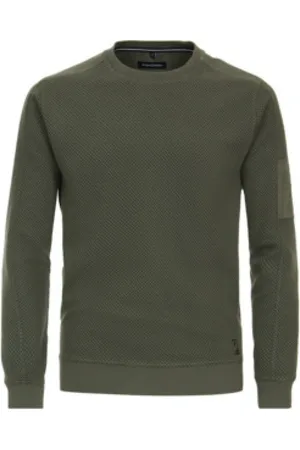 Casa Moda Heren, Truien, Groen, Maat: XL