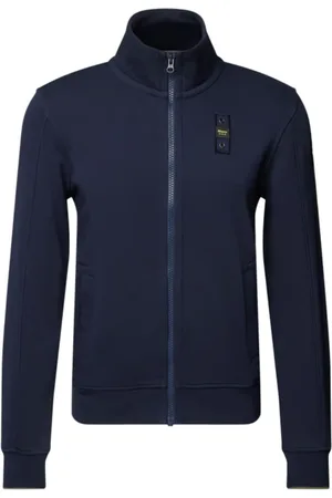 Blauer Heren, Sweatshirts & Hoodies, Blauw, Maat: XL Katoen