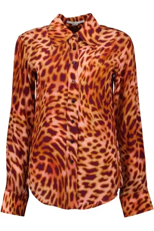 Stella McCartney Dames, Blouses & Shirts, Oranje, Maat: XS