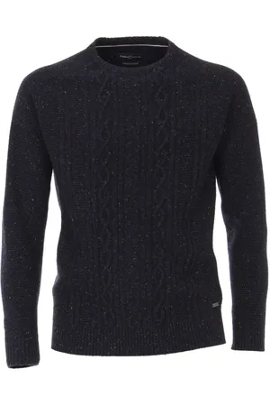 Casa Moda Heren, Truien, Blauw, Maat: L
