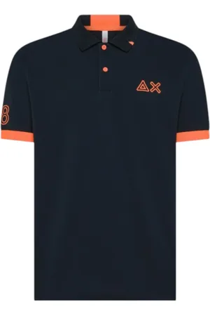 sun68 Heren, Tops, Blauw, Maat: 3XL