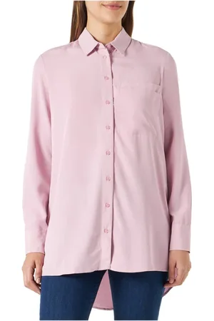QS by s.Oliver Dames, Blouses & Shirts, Roze, Maat: S