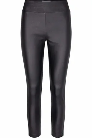 soyaconcept Dames, Broeken, Zwart, Maat: XL