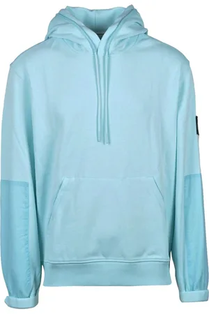Calvin Klein Heren, Sweatshirts & Hoodies, Blauw, Maat: M Katoen