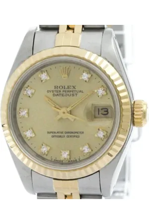 Rolex Dames, Pre-owned, Geel, Maat: ONE Size
