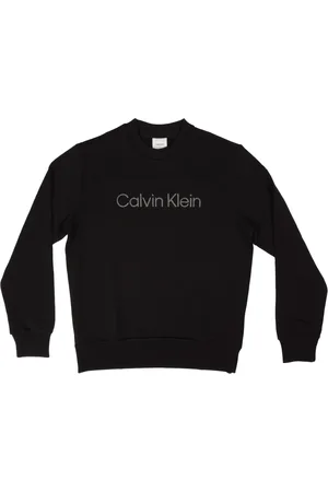 Calvin Klein Heren, Sweatshirts & Hoodies, Zwart, Maat: XL Poliester
