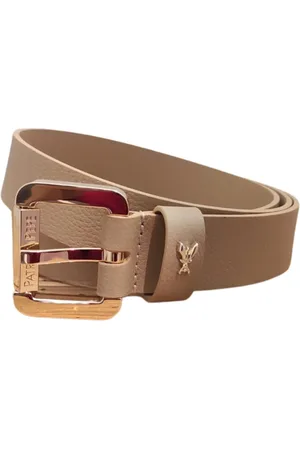 Patrizia Pepe Dames, Accessoires, Bruin, Maat: L Leer