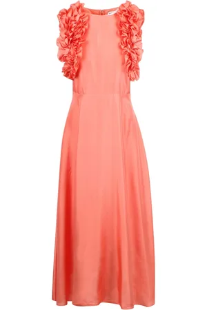 Essentiel Antwerp Dames, Jurken, Roze, Maat: M Zijde