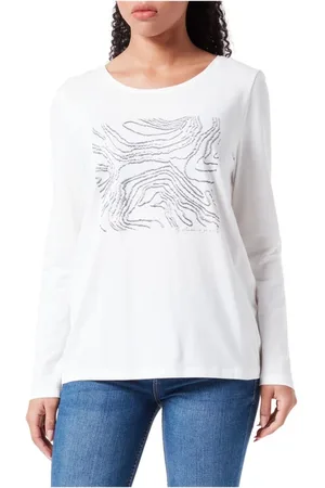 Gerry Weber Dames, Tops, Wit, Maat: 2XL