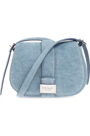 Kate Spade Dames, Tassen, Blauw, Maat: ONE Size Suède