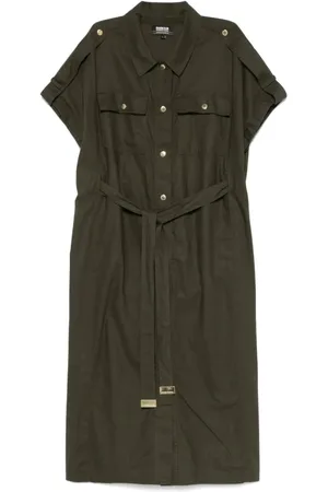 Barbour Dames, Jurken, Groen, Maat: L