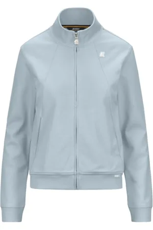K-Way Dames, Sweatshirts & Hoodies, Blauw, Maat: L Katoen