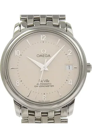 Omega Heren, Pre-owned, Grijs, Maat: ONE Size