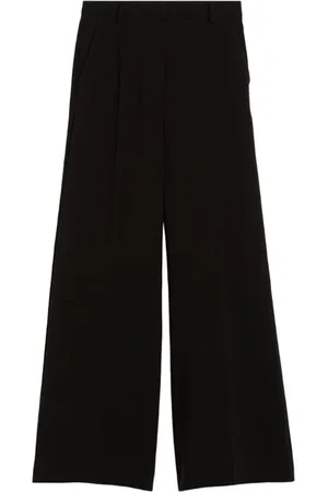 Max Mara Dames, Broeken, Zwart, Maat: XS